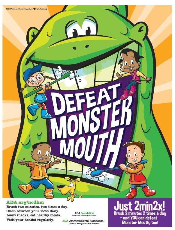 Children's Dental Health Month Child