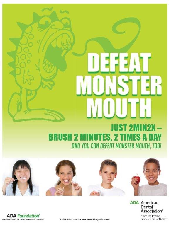 National Children's Dental Health Month Child