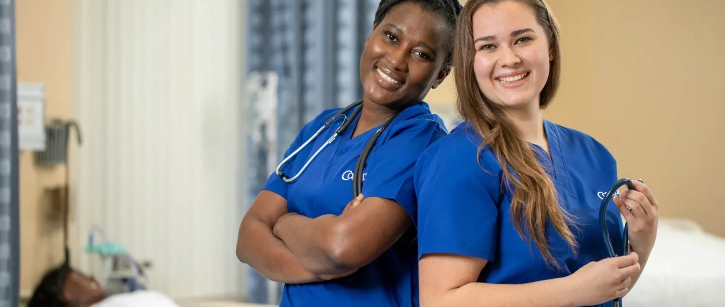 Students ready for healthcare program