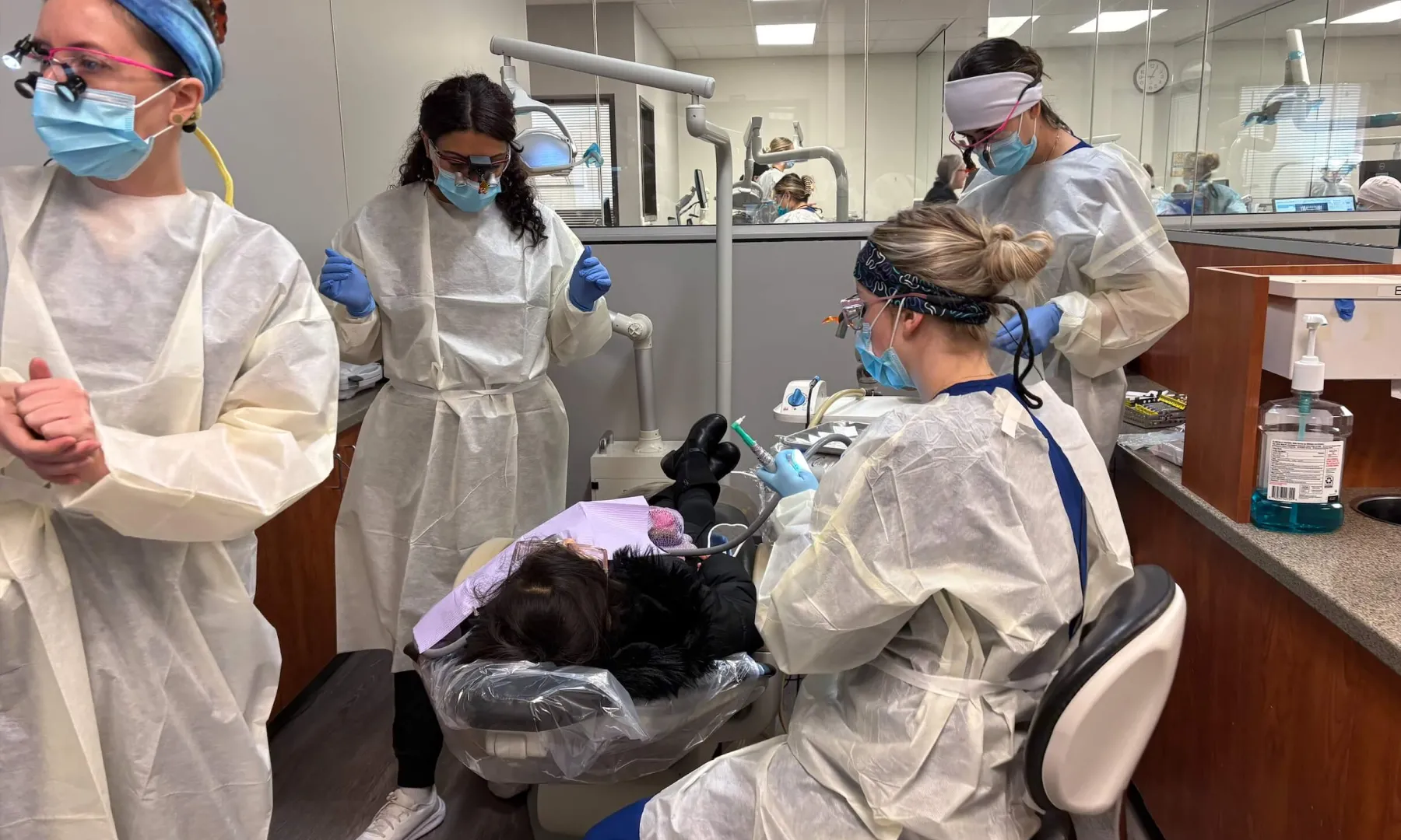 Concorde free dental cleaning for kids event