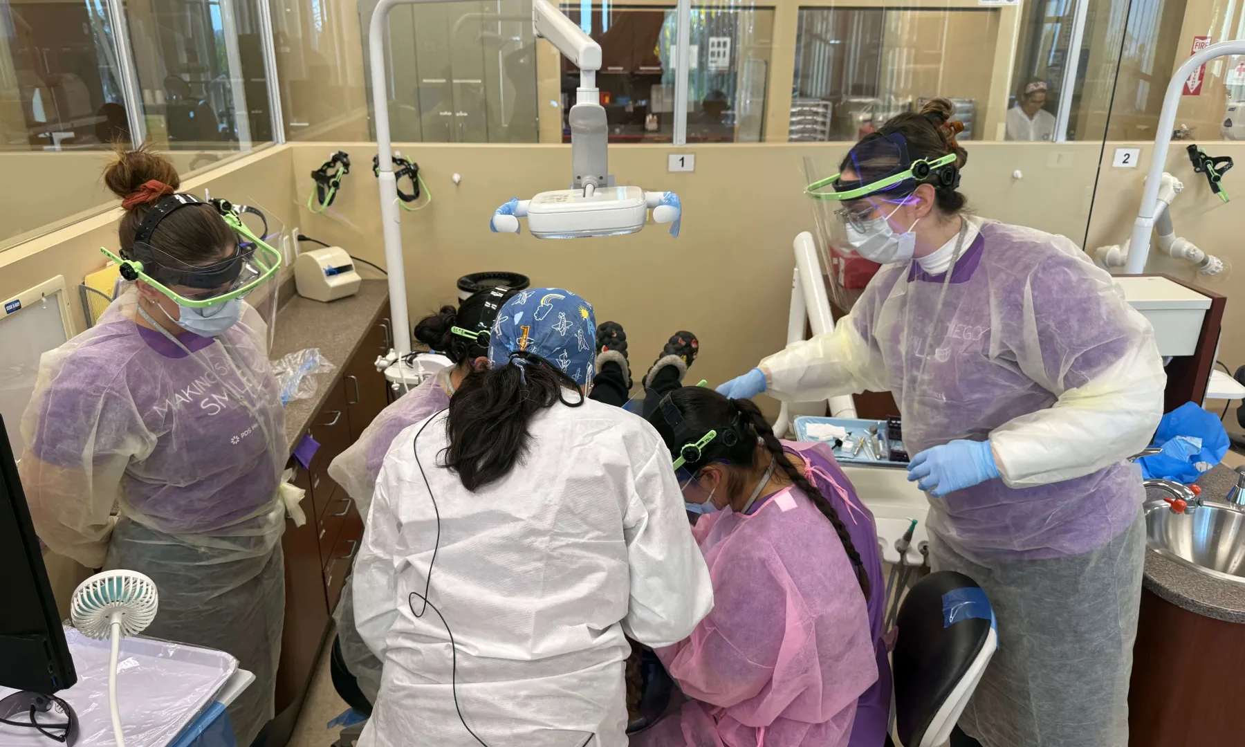 Concorde free dental cleaning for kids event