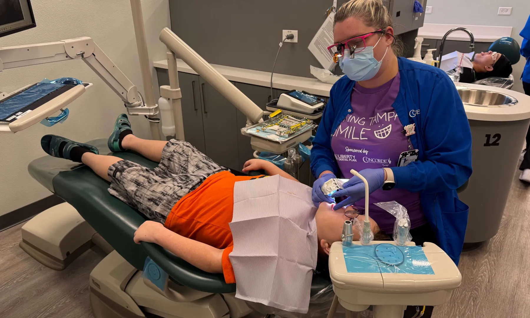 Concorde free dental cleaning for kids event