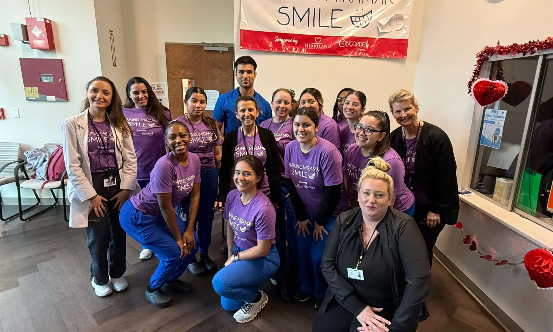 Concorde free dental cleaning for kids event