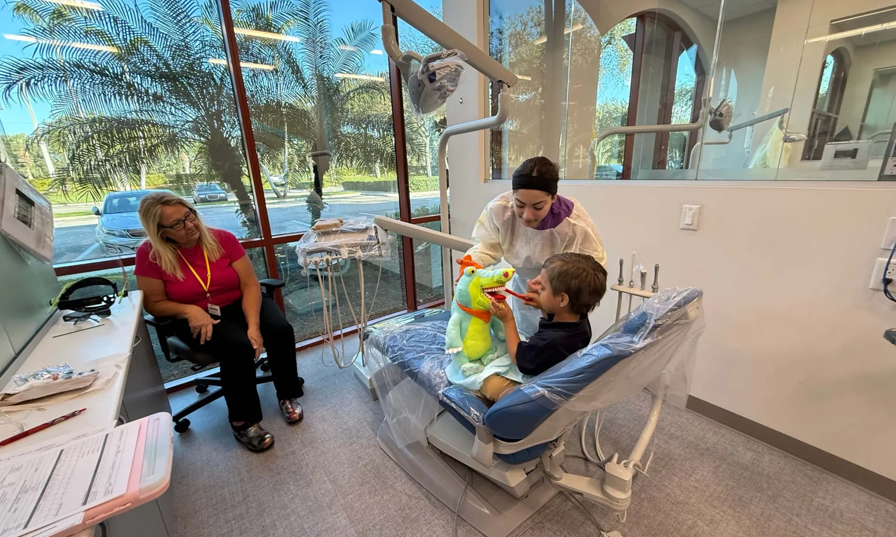 Concorde free dental cleaning for kids event