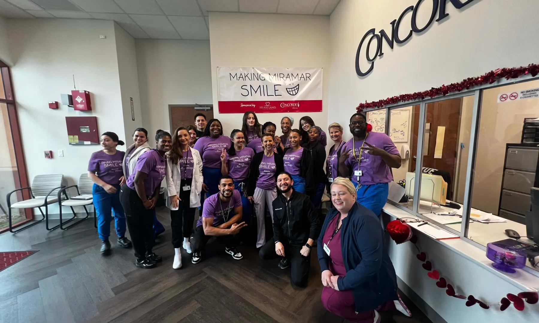 Concorde free dental cleaning for kids event