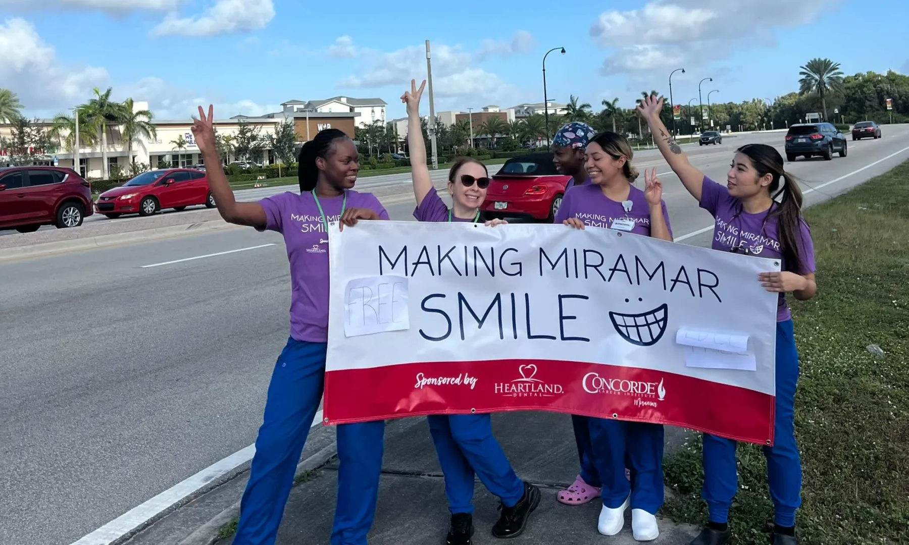 Concorde free dental cleaning for kids event