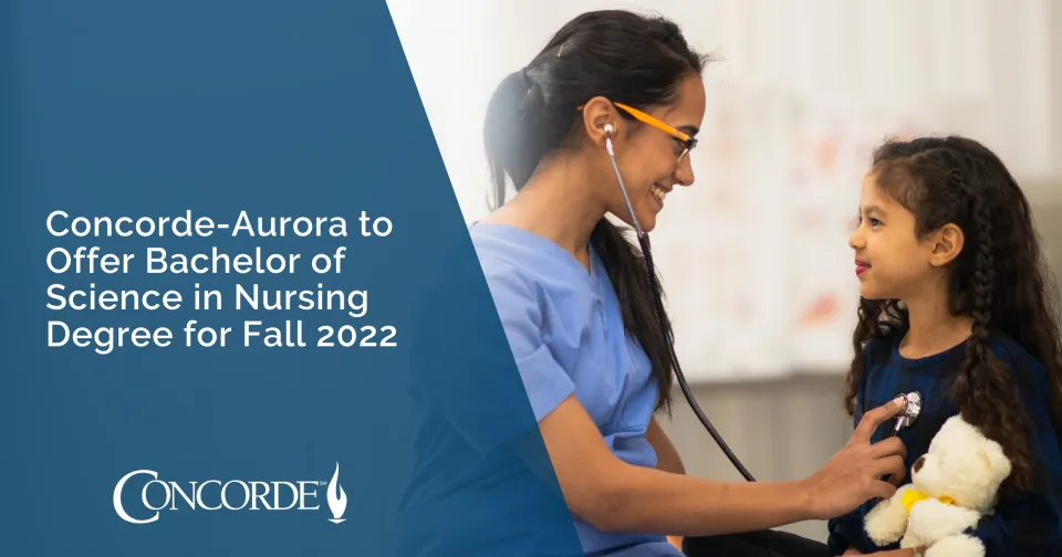ConcordeAurora to Offer Bachelor of Science in Nursing Degree for Fall