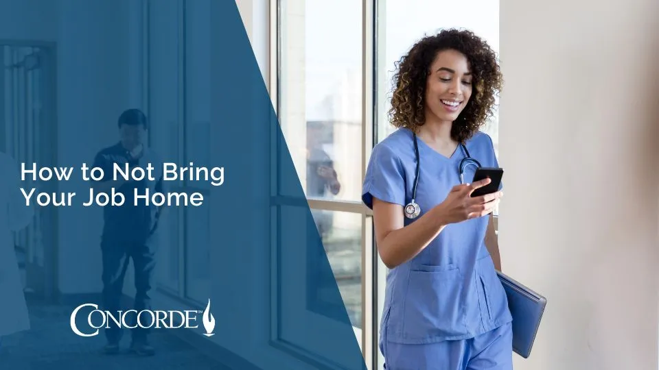 How not to bring your job home