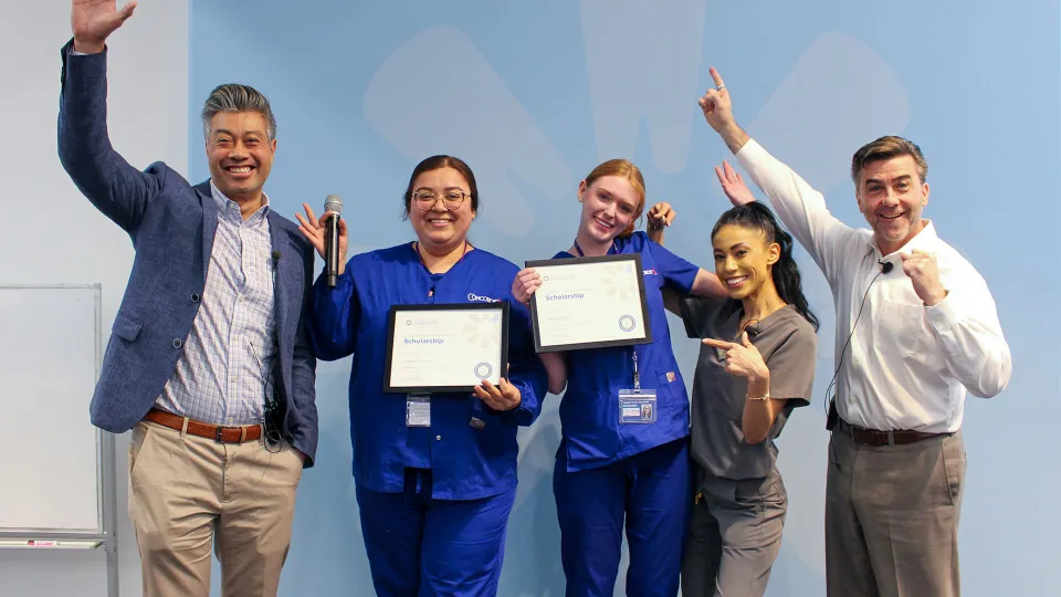 Pacific Dental Services Foundation award students scholarships