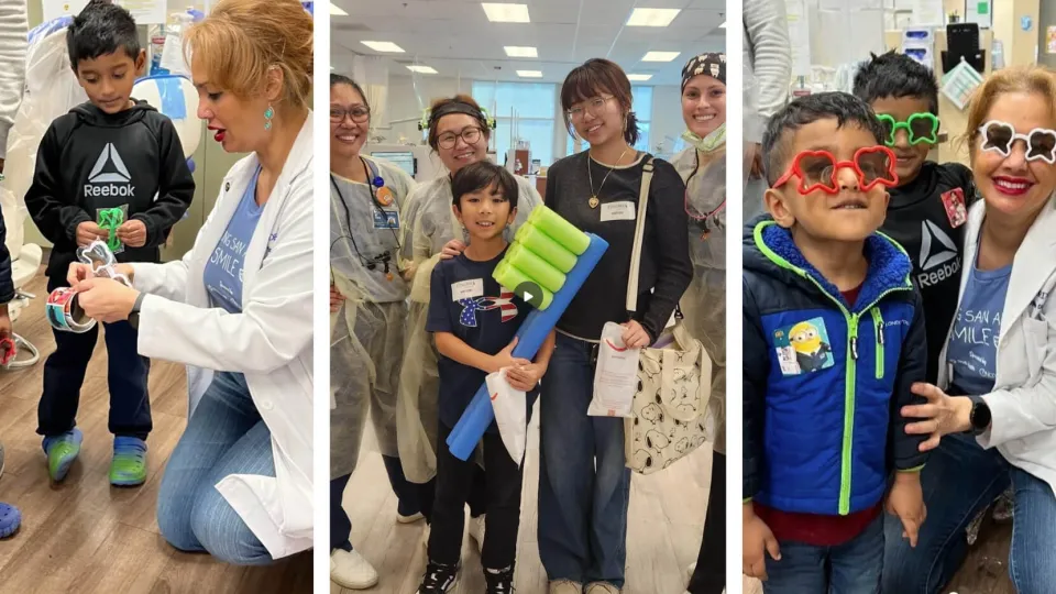 Concorde free dental clinic for kids event