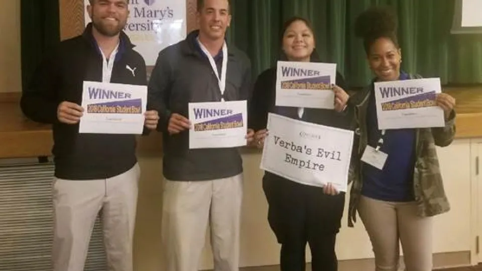 2018 Student bowl winners 2018 California Student Conclave