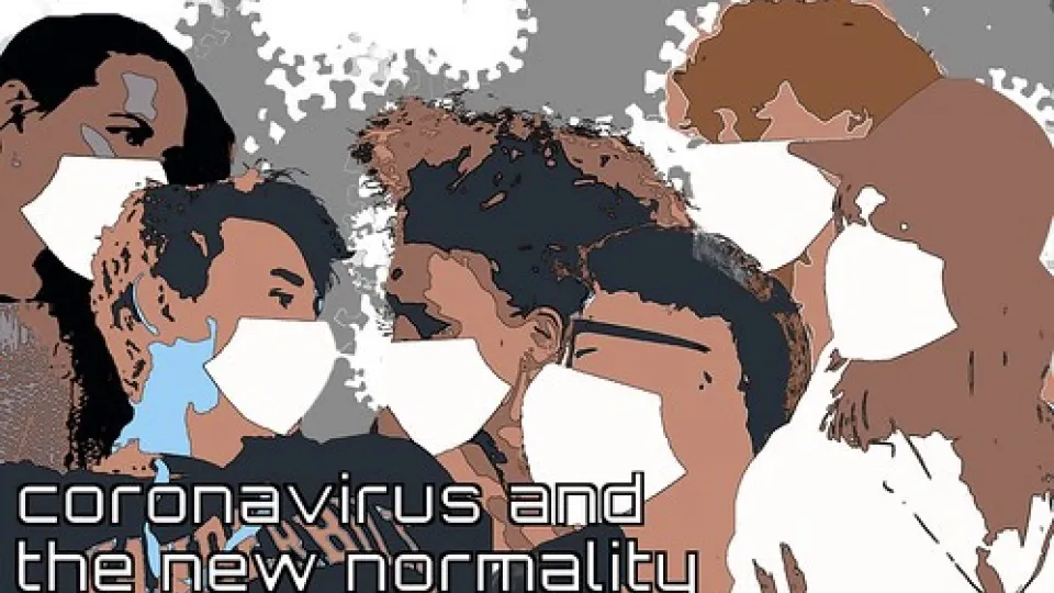 Coronavirus New Normality title