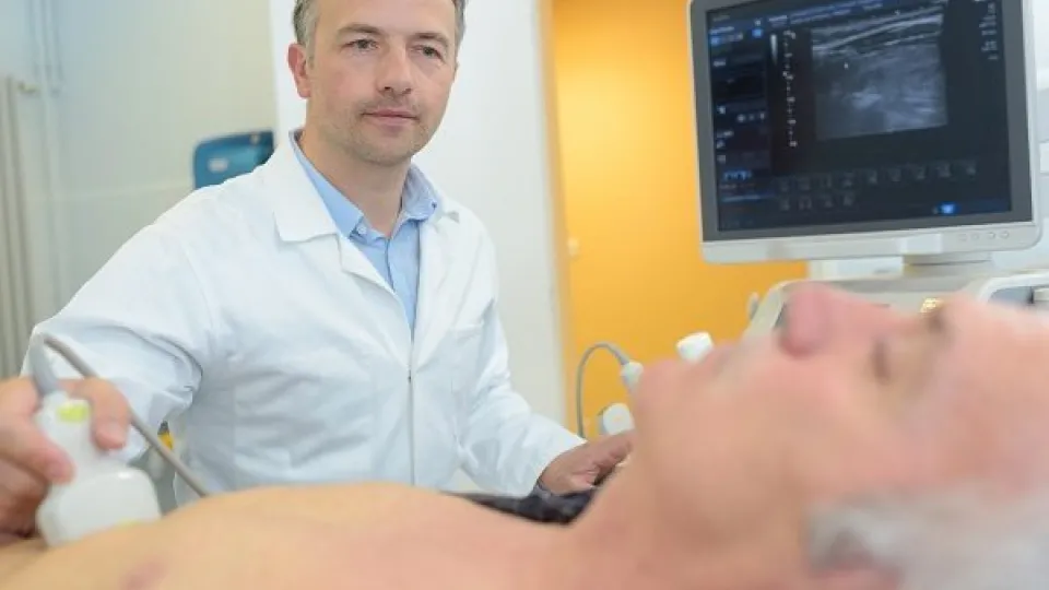 doing ultrasound on the belly title