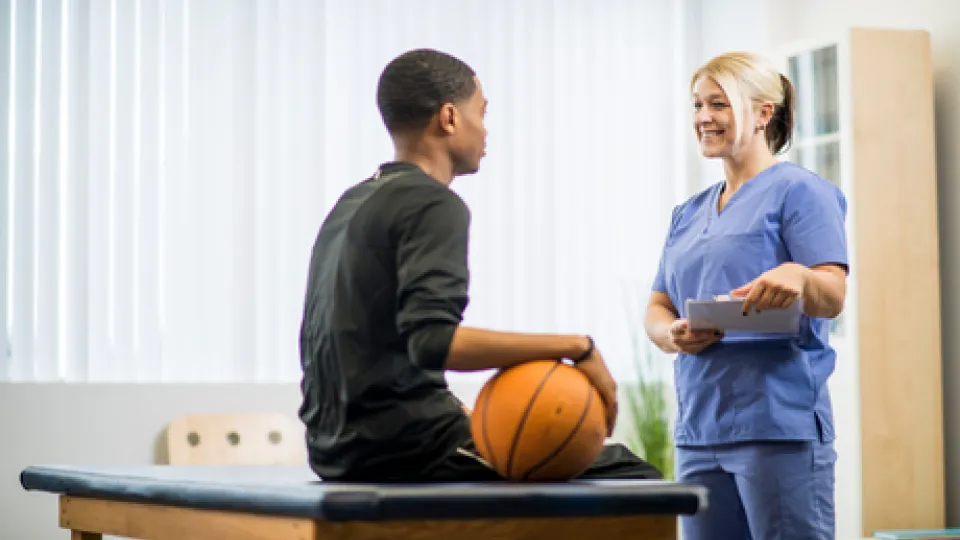 nurse and patient nurse and patient