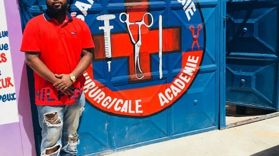 ST academy- front title