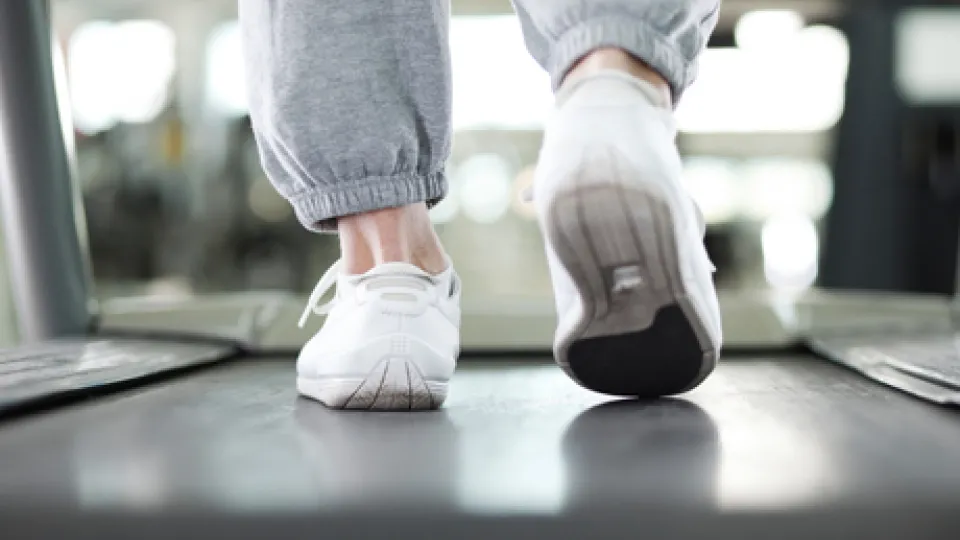 Walking on Treadmill Walking on Treadmill