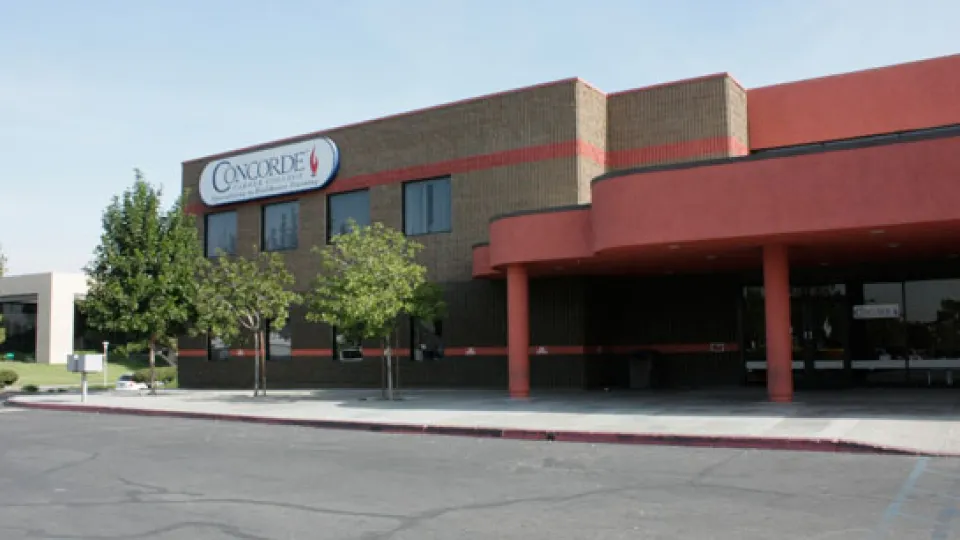 Front of San Bernardino campus building. Front of San Bernardino campus building.