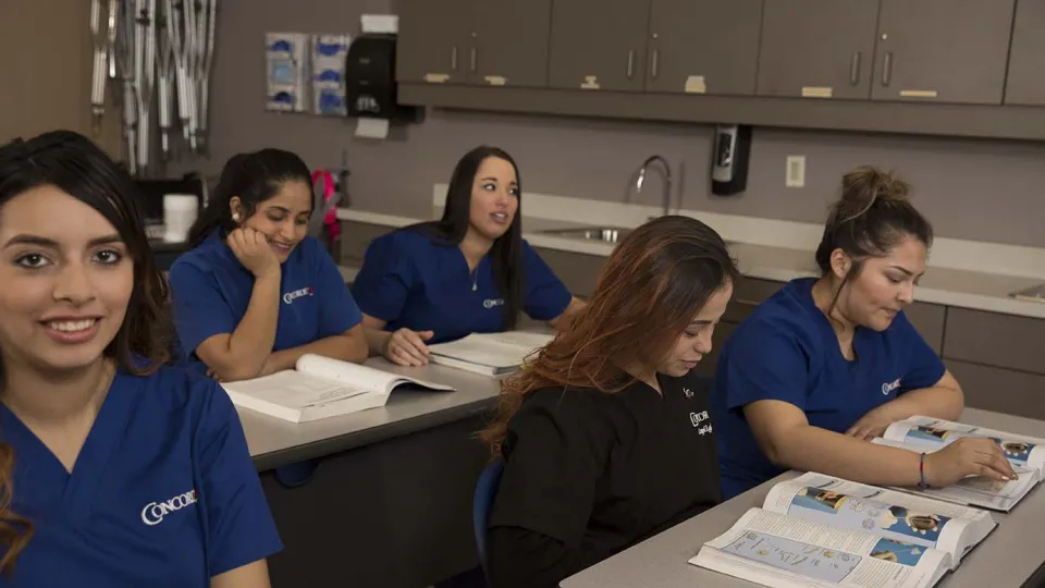 health care career colleges students training class health care career colleges students training class