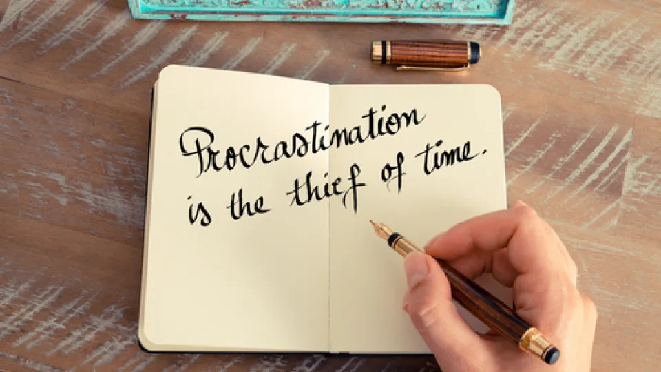 procrastination associates degree in health care