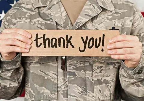 Military Thankyou