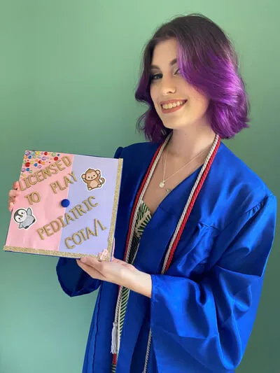 Concorde Alum Amy Marks graduation